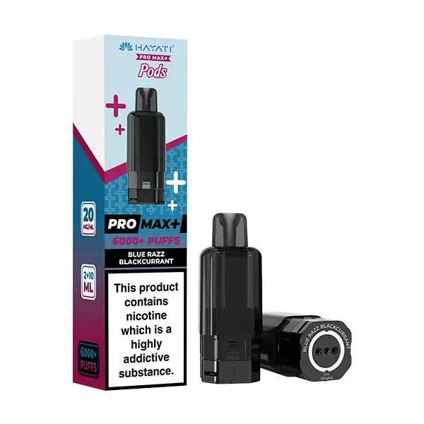 Hayati Pro Max 6000+ Refill Pods Blue Razz Blackcurrant