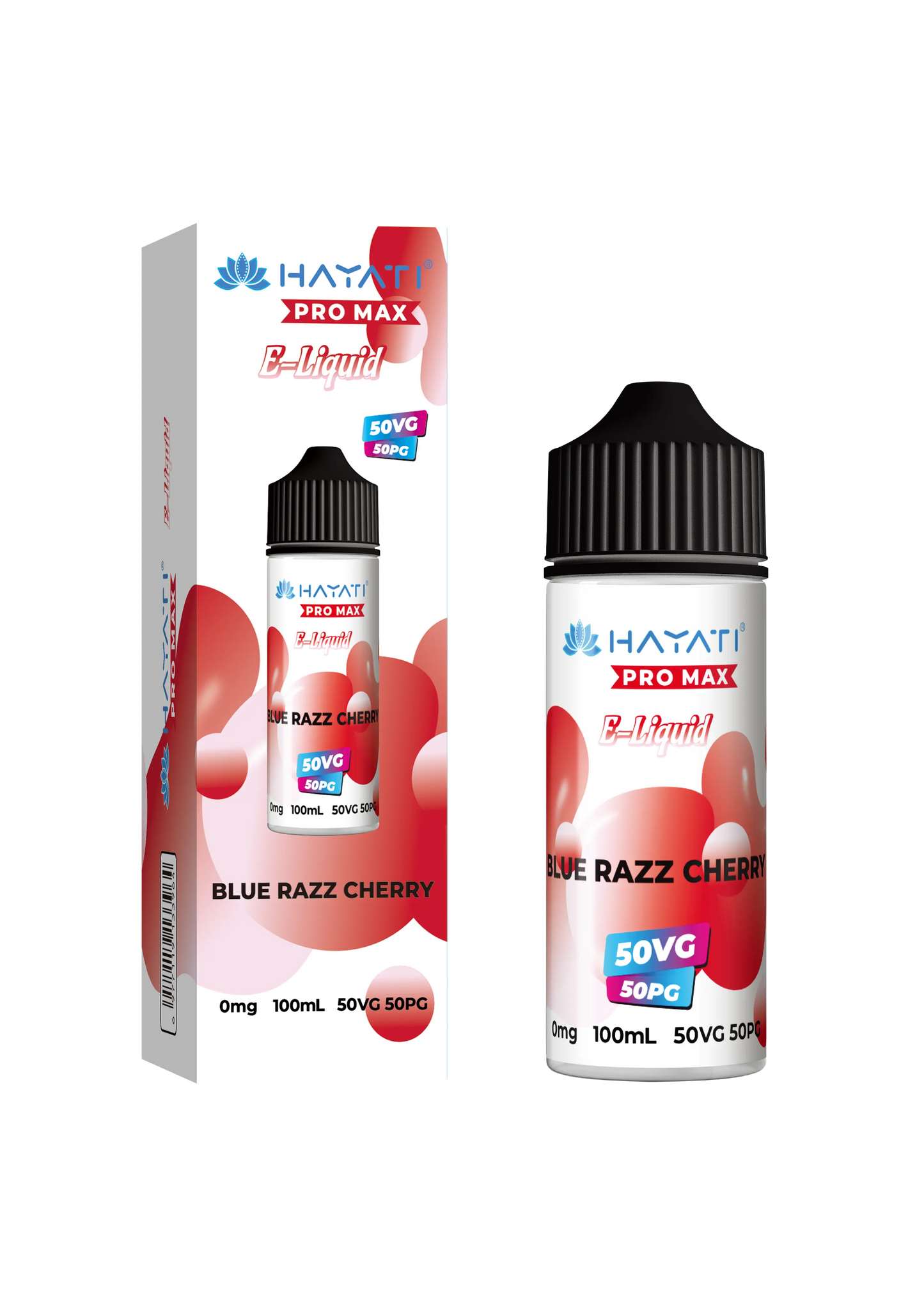 BLUE RAZZ CHERRY BY HAYATI PRO MAX E LIQUID 100ML 50VG