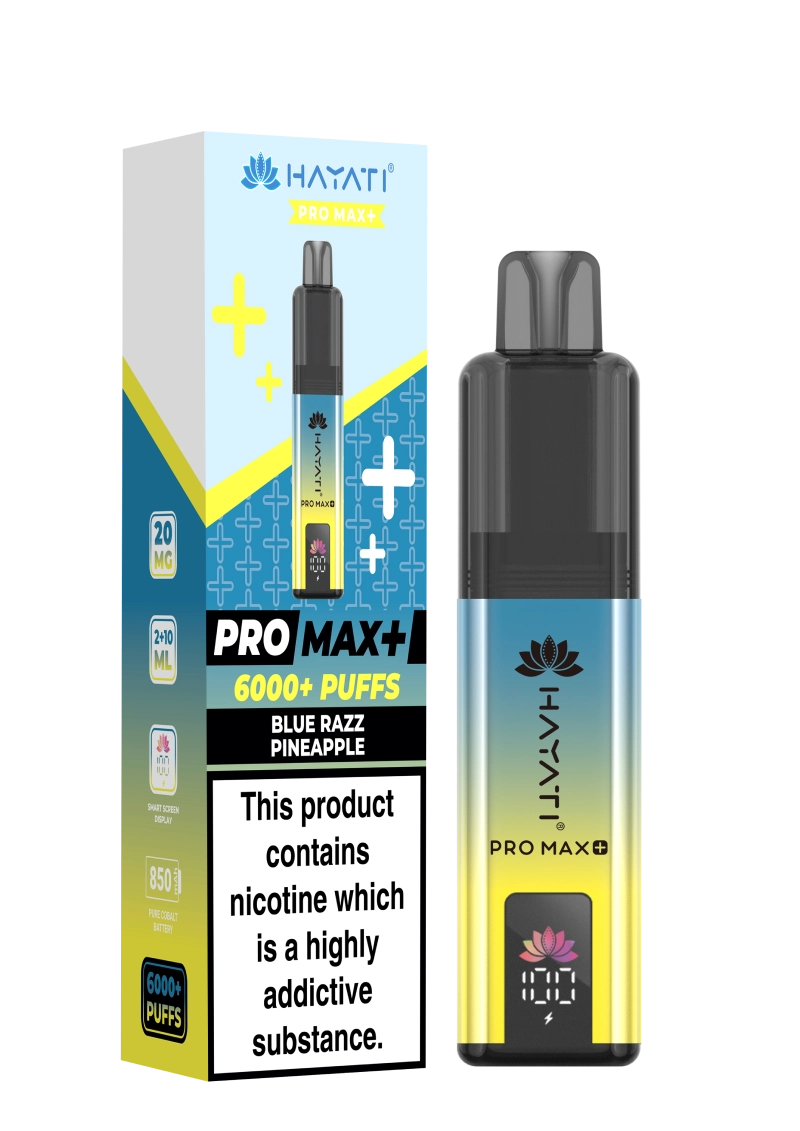 Hayati Pro Max 6000+ Blue Razz Pineapple