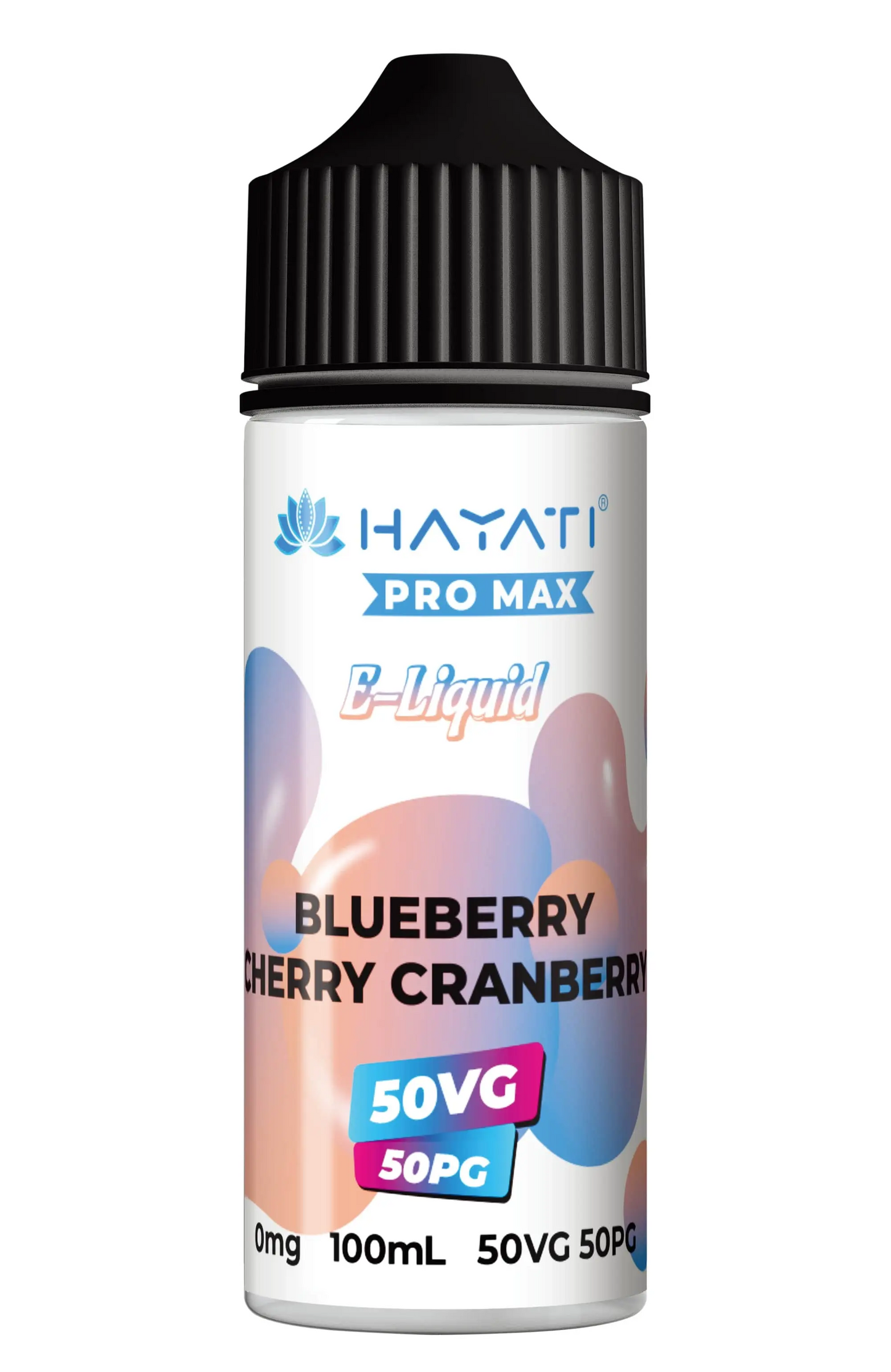 BLUEBERRY CHERRY CRANBERRY BY HAYATI PRO MAX E LIQUID 100ML 50VG