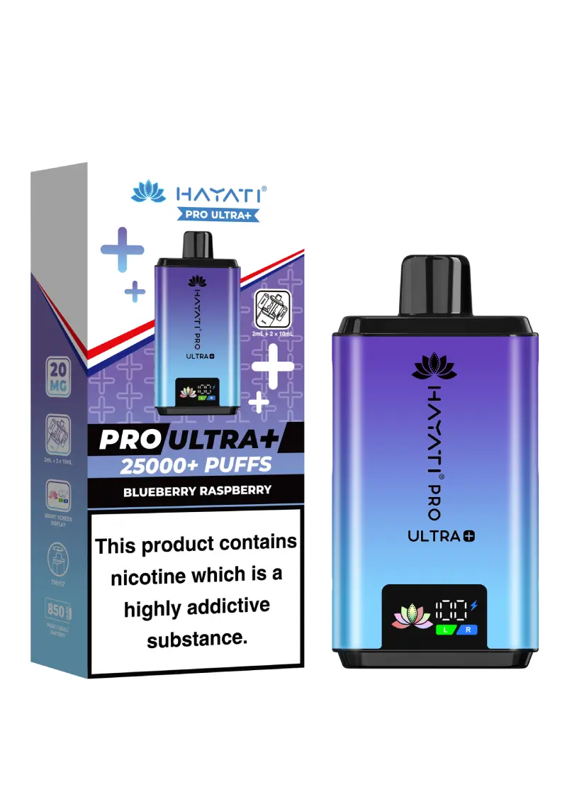 Hayati Pro Ultra Plus 25000+ Blueberry Raspberry