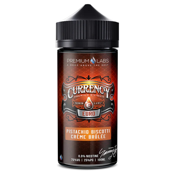 EURO CURRENCY E LIQUID BY PREMIUM LABS / DR FOG 100ML 75VG