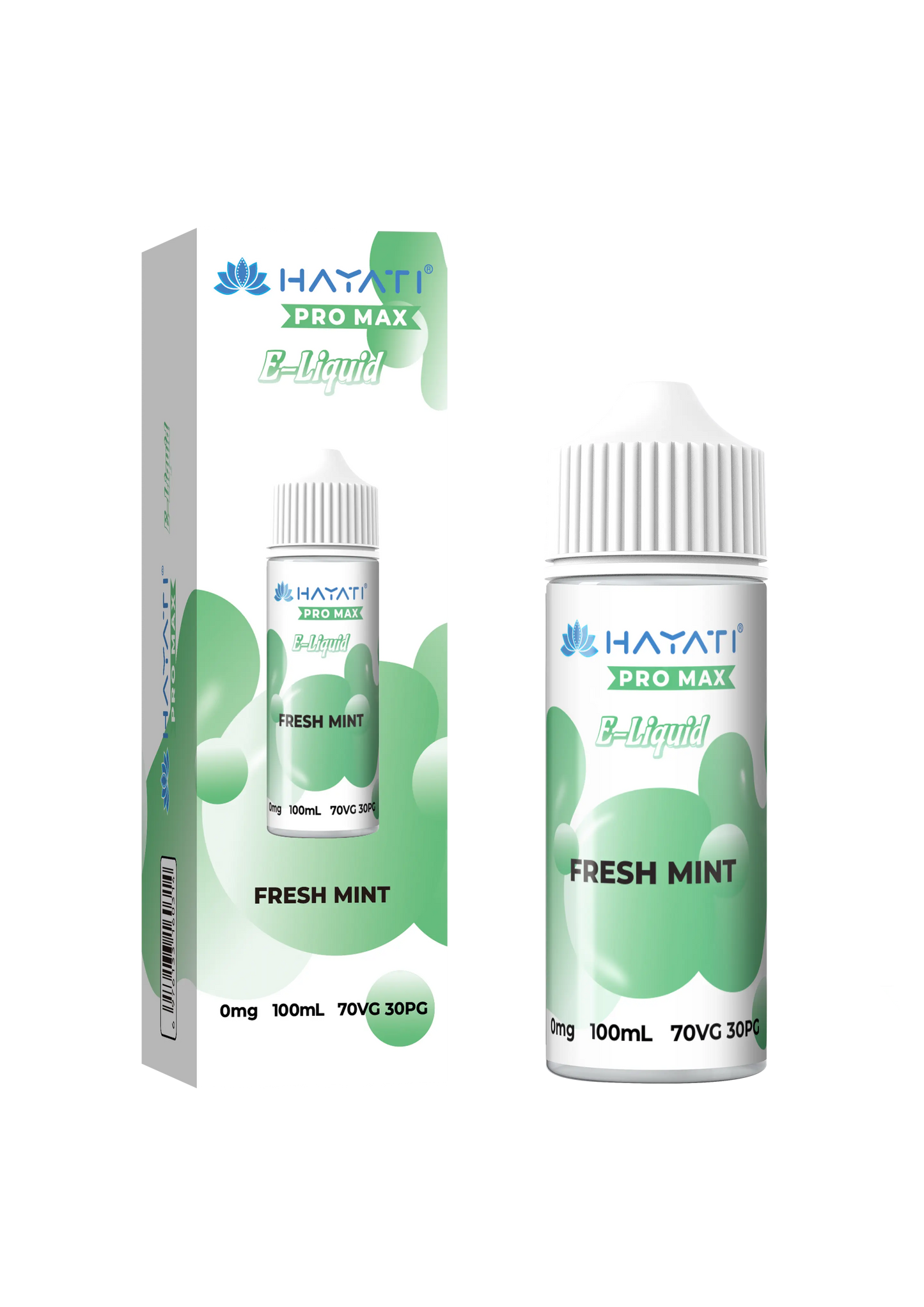 FRESH MINT BY HAYATI PRO MAX E LIQUID 100ML 70VG