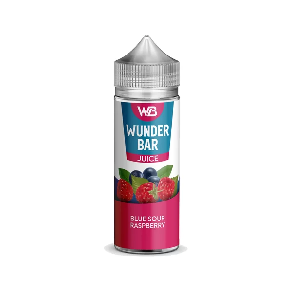 BLUEBERRY SOUR RASPBERRY E LIQUID WUNDER BAR JUICE BY KINGSTON 100ML 50VG (Copy) (Copy)
