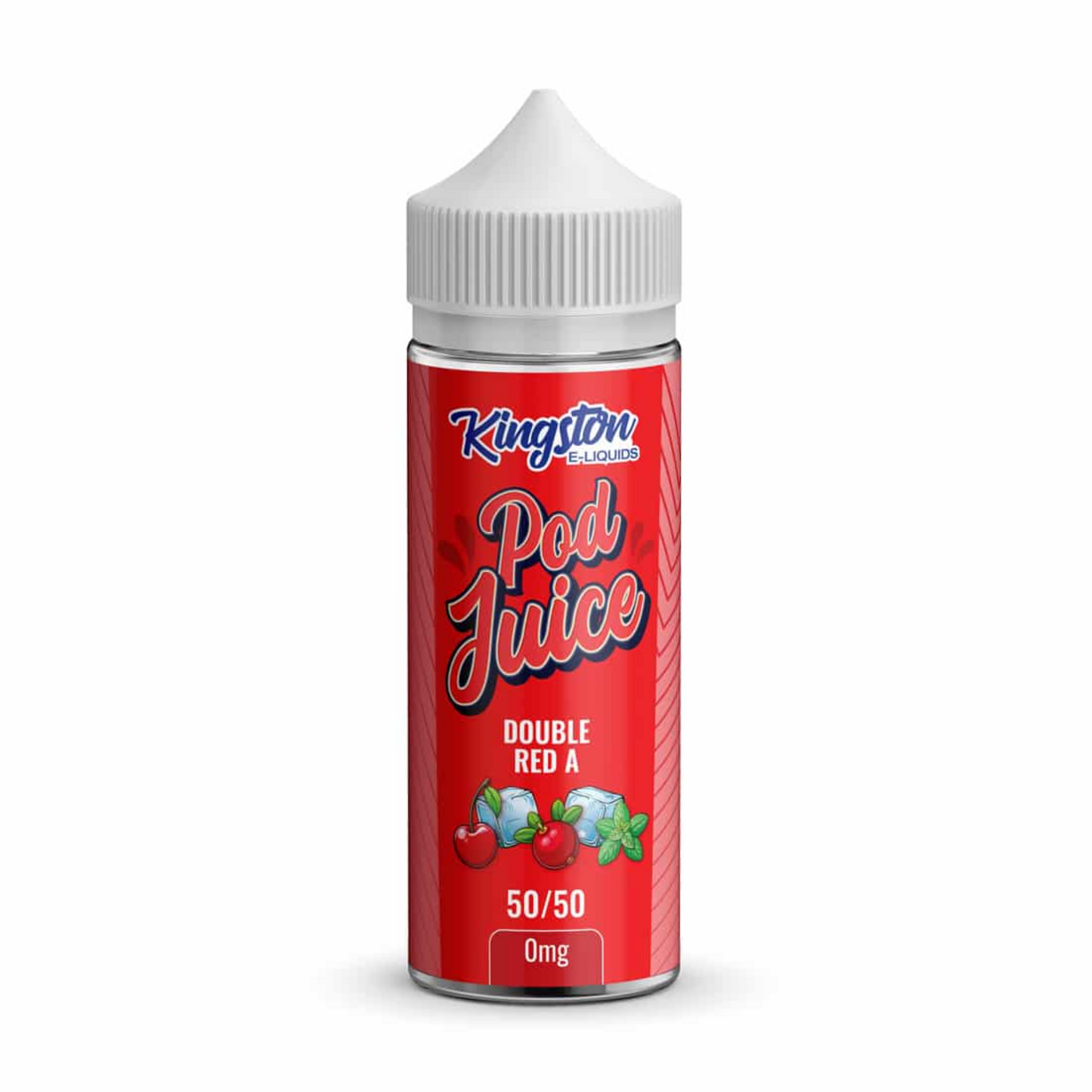 DOUBLE RED A E LIQUID POD JUICE BY KINGSTON 100ML 50VG