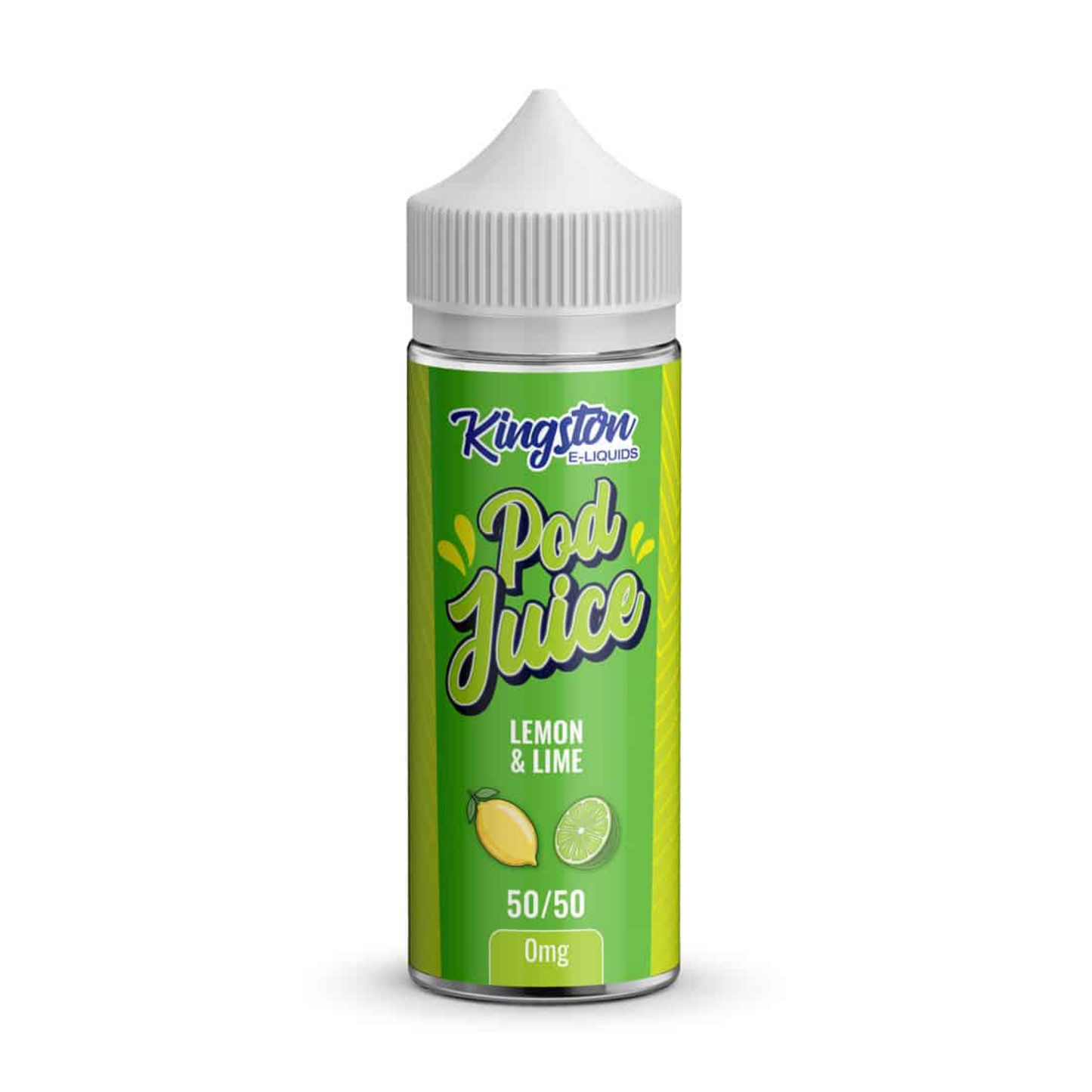 LEMON & LIME E LIQUID POD JUICE BY KINGSTON 100ML 50VG