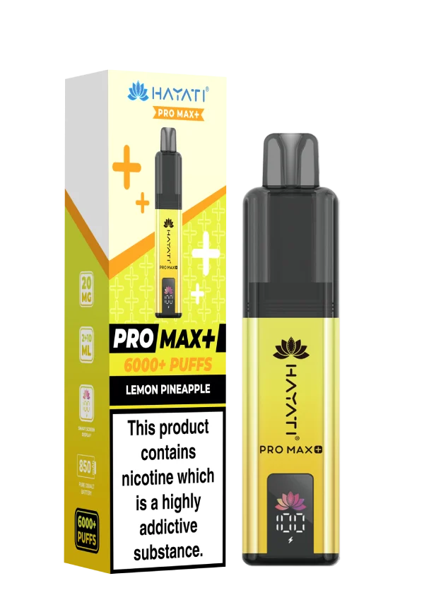Hayati Pro Max 6000+ Lemon Pineapple