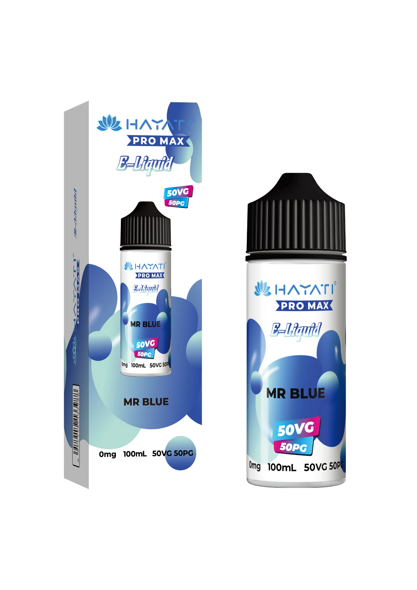 MR BLUE BY HAYATI PRO MAX E LIQUID 100ML 50VG