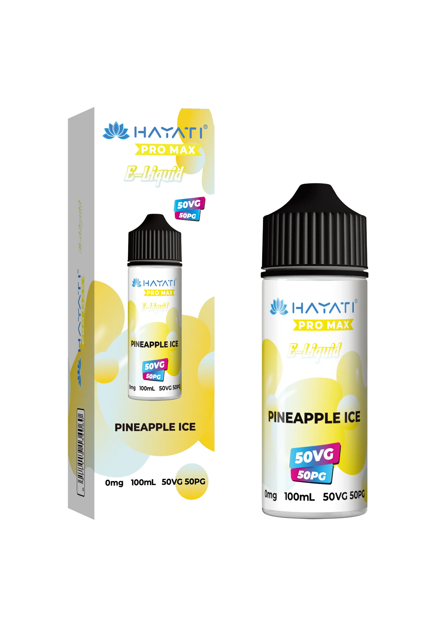 PINEAPPLE ICE BY HAYATI PRO MAX E LIQUID 100ML 50VG