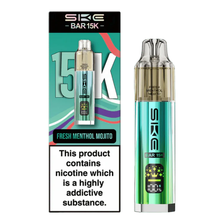 SKE BAR 15K FRESH MENTHOL MOJITO PREFILLED POD KIT