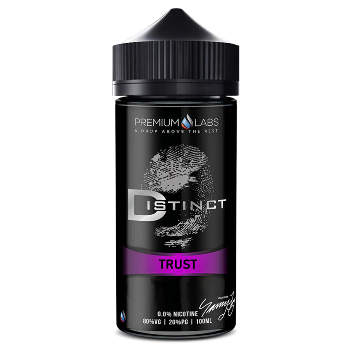 TRUST E LIQUID BY DISTINCT- PREMIUM LABS 100ML 75VG