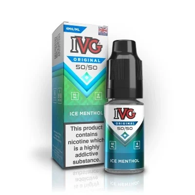 ICE MENTHOL TDP E LIQUID BY I VG 10ML 50VG
