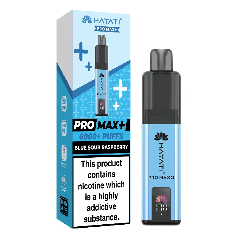 Hayati Pro Max 6000+ Blueberry Sour Raspberry