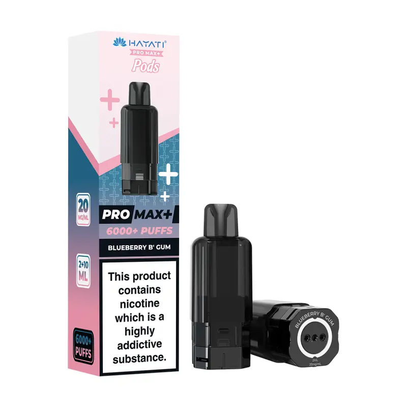 Hayati Pro Max 6000+ Refill Pods Blueberry B Gum