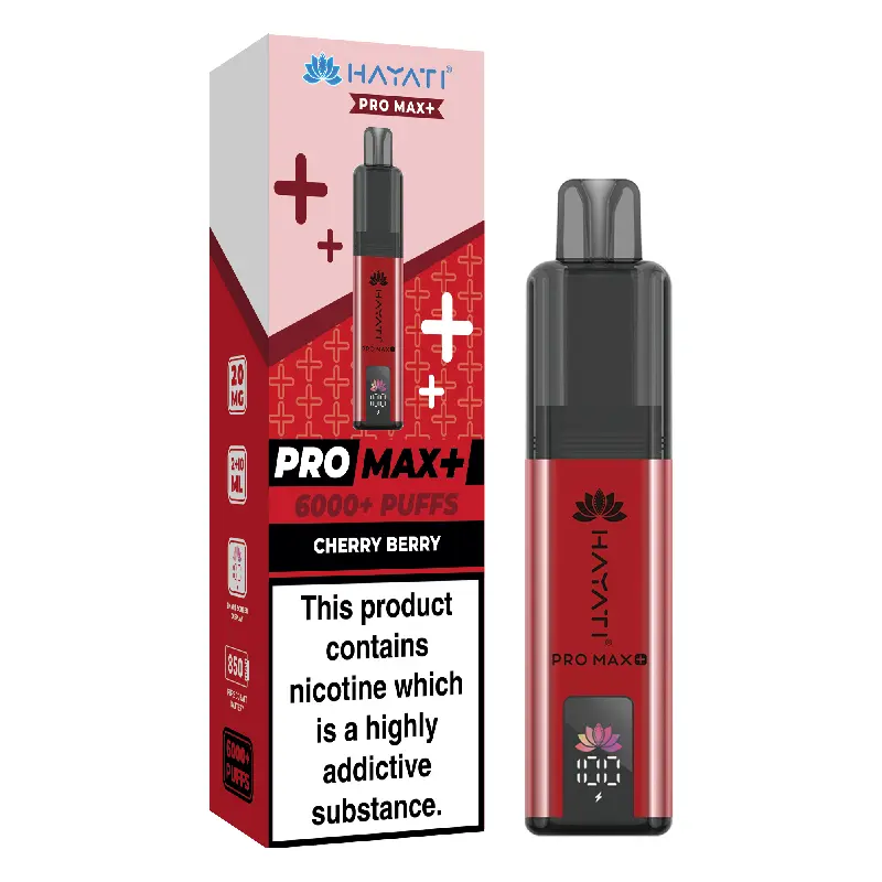 Hayati Pro Max 6000+ Cherry Berry