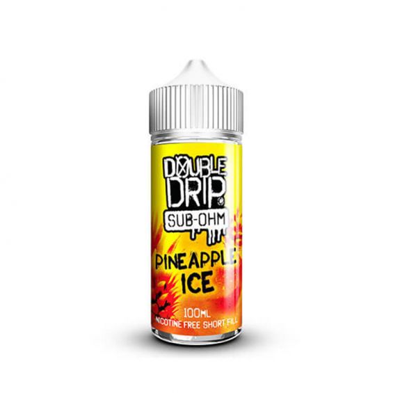 PINEAPPLE ICE E LIQUID BY DOUBLE DRIP 100ML 70VG