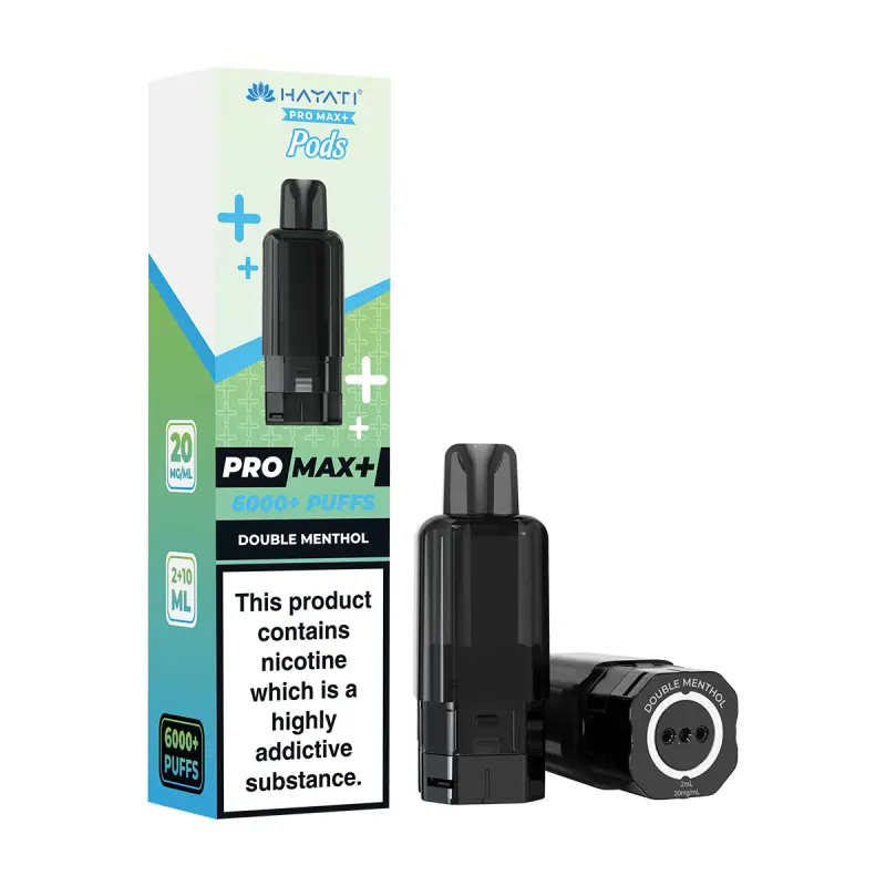 Hayati Pro Max 6000+ Refill Pods Double Menthol