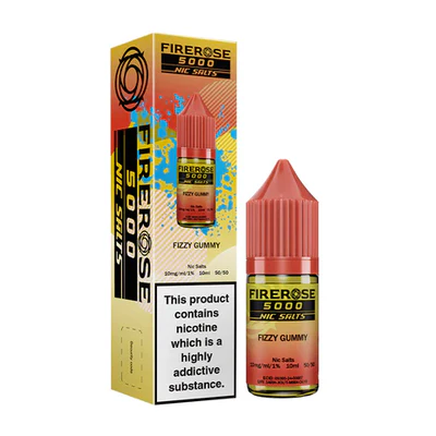 FIZZY GUMMY NICOTINE SALT E-LIQUID BY FIREROSE 5000