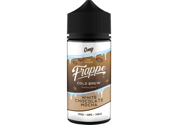WHITE CHOCOLATE MOCHA E LIQUID BY FRAPPE 100ML 70VG - Eliquids Outlet