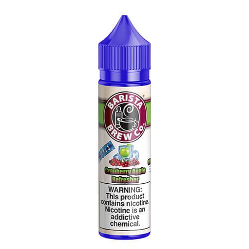 FROZEN CRANBERRY APPLE REFRESHER E LIQUID BY BARISTA BREW CO 50ML 80VG