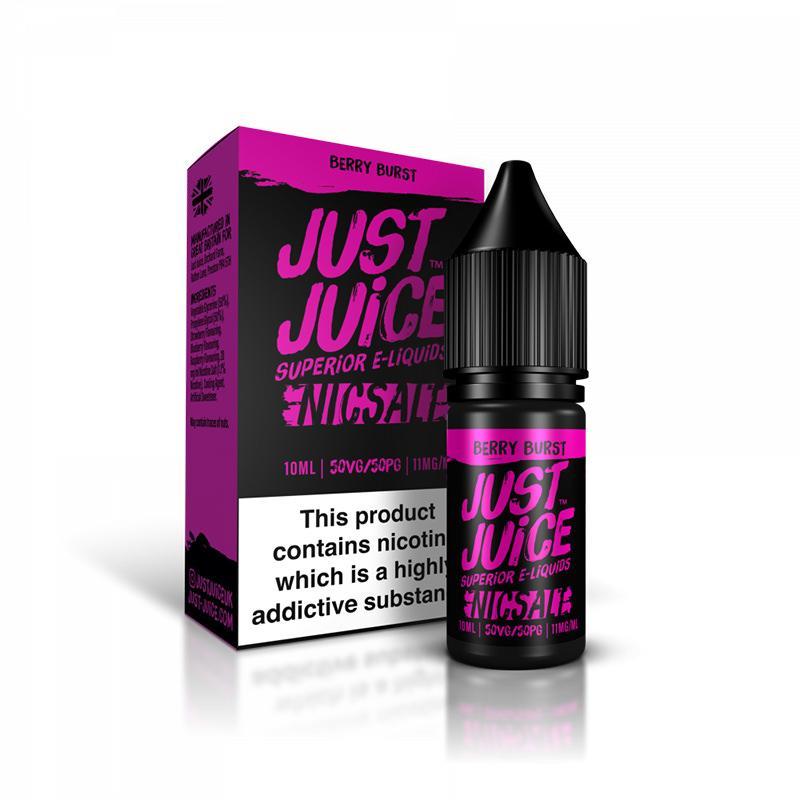 BERRY BURST NICOTINE SALT E-LIQUID BY JUST JUICE NICSALT - Eliquids Outlet