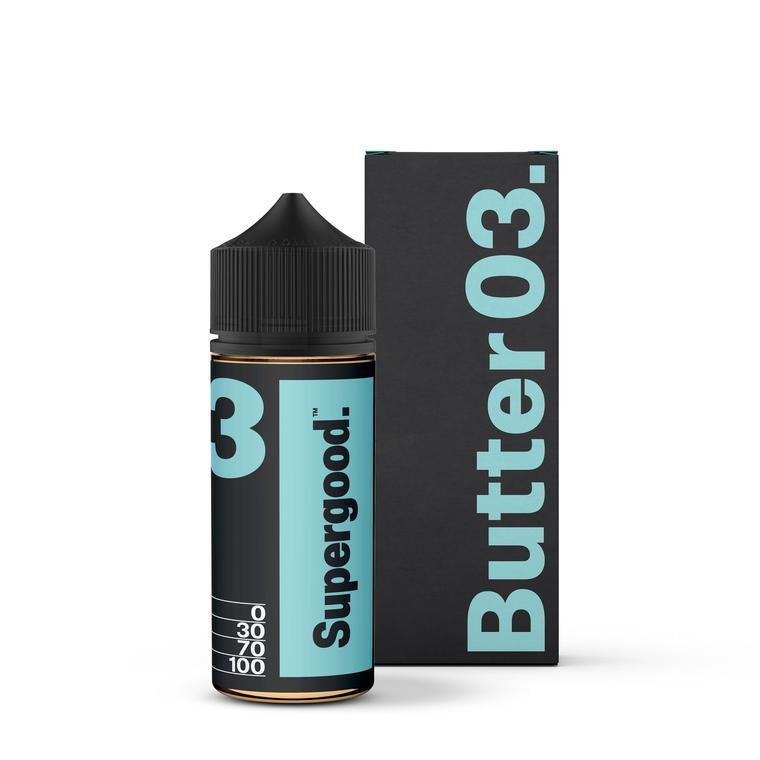 BUTTER 03. E LIQUID BY SUPERGOOD 100ML 70VG - Eliquids Outlet