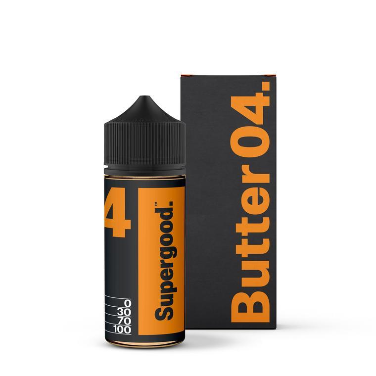 BUTTER 04. E LIQUID BY SUPERGOOD 100ML 70VG - Eliquids Outlet