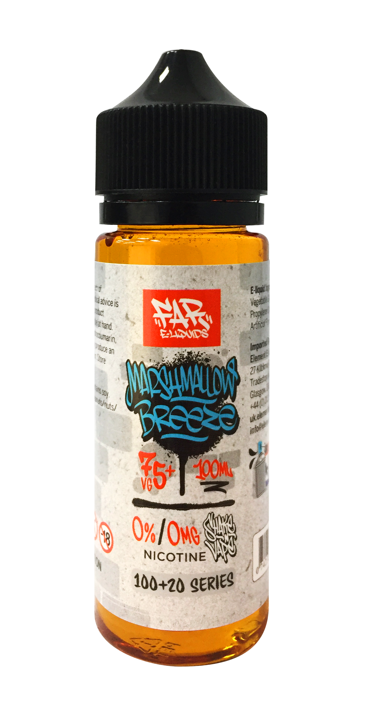 MARSHMALLOW BREEZE E LIQUID BY FAR - ELEMENT 100ML 75VG