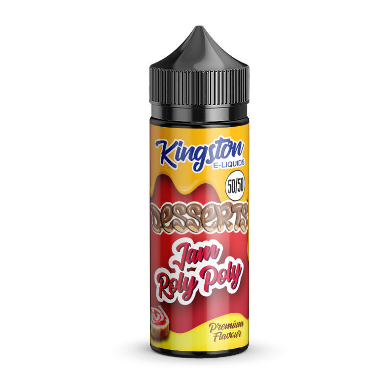 JAM ROLY POLY E LIQUID KINGSTON 50/50 DESSERTS 100ML 50VG