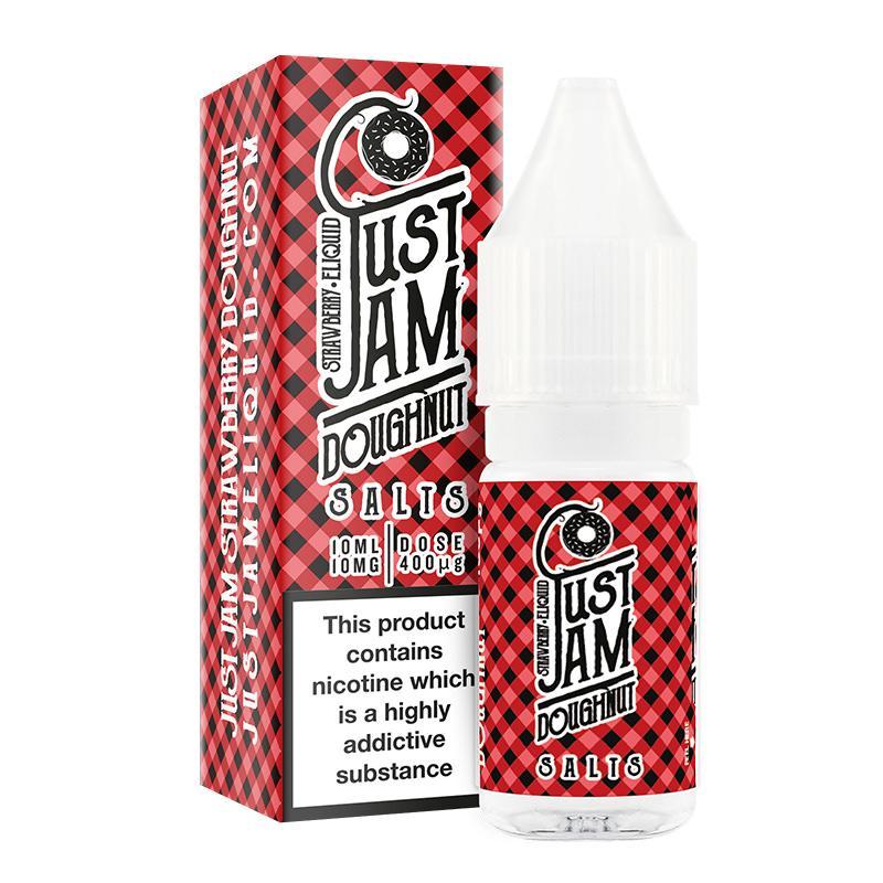 JUST JAM STRAWBERRY DOUGHNUT NICOTINE SALT E-LIQUID BY JUST JAM - Eliquids Outlet