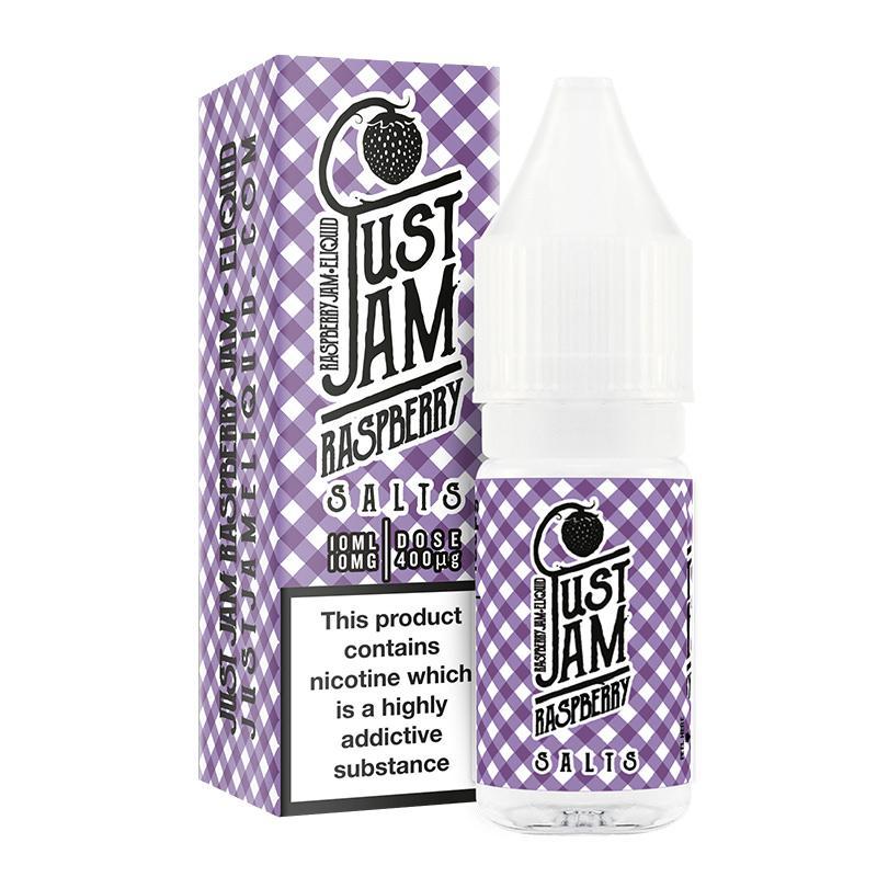 JUST JAM RASPBERRY NICOTINE SALT E-LIQUID BY JUST JAM - Eliquids Outlet
