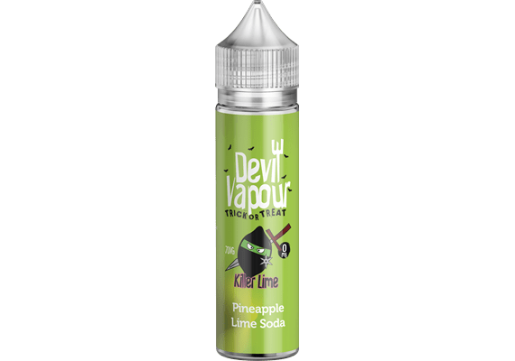 PINEAPPLE LIME SODA E LIQUID BY DEVIL VAPOUR 50ML 70VG