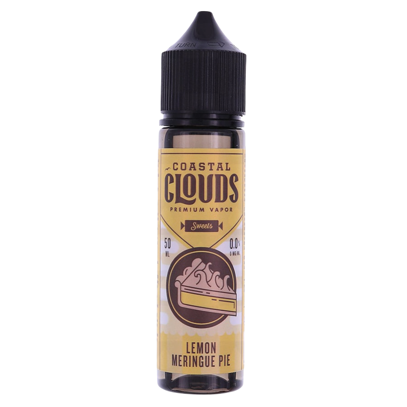 LEMON MERINGUE PIE E LIQUID BY COASTAL CLOUDS - SWEETS 50ML 70VG