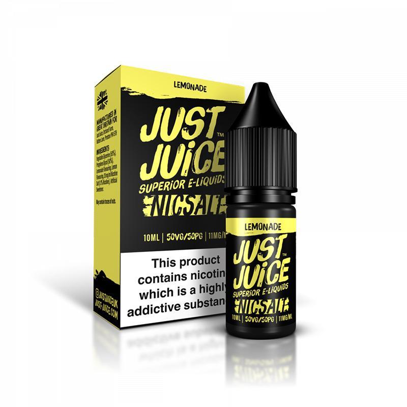 LEMONADE NICOTINE SALT E-LIQUID BY JUST JUICE NICSALT - Eliquids Outlet