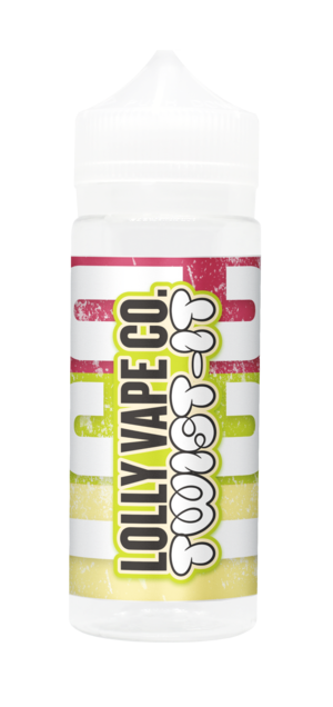 TWIST IT ON ICE E LIQUID BY LOLLY VAPE CO 100ML 80VG