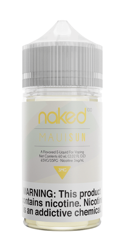 MAUI SUN E LIQUID BY NAKED 100 - ORIGINAL 50ML 70VG - Eliquids Outlet