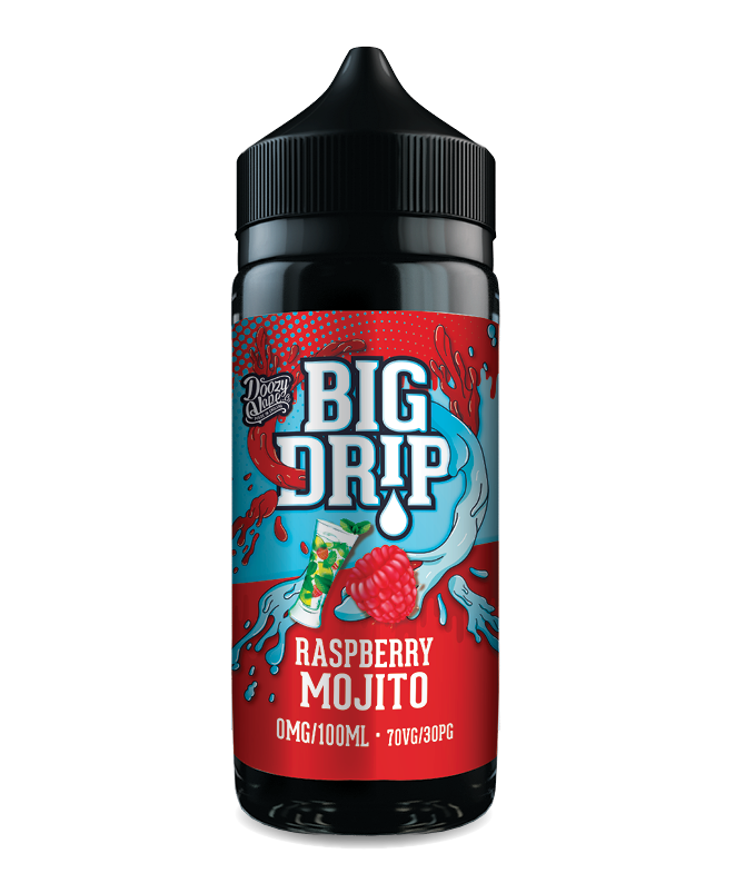 Raspberry-Mojito-big-drip-100ml-doozy-vape-co-vape-juice-eliquid-shortfill-eliquidsoutlet-120ml-70vg