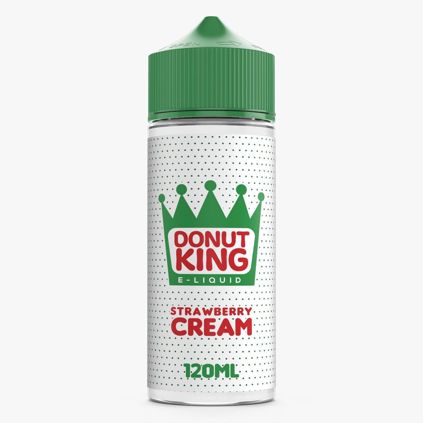 STRAWBERRY CREAM E LIQUID BY DONUT KING 100ML 70VG