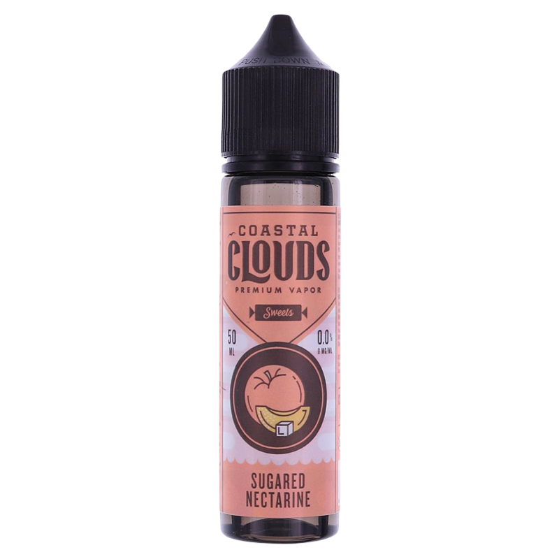 SUGARED NECTARINE E LIQUID BY COASTAL CLOUDS - SWEETS 50ML 70VG