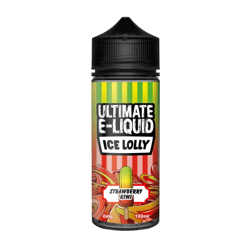 STRAWBERRY KIWI E LIQUID BY ULTIMATE E-LIQUID - ICE LOLLY 100ML 70VG - Eliquids Outlet