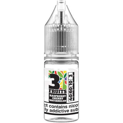 RASPBERRY CHERRY WATERMELON TDP E LIQUID BY 3 FRUITS 10ML 50VG