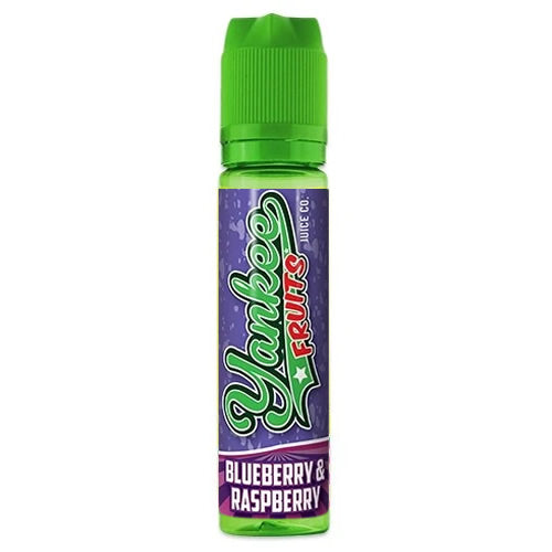 BLUEBERRY & RASPBERRY E LIQUID BY YANKEE JUICE CO - FRUITS 50ML 70VG