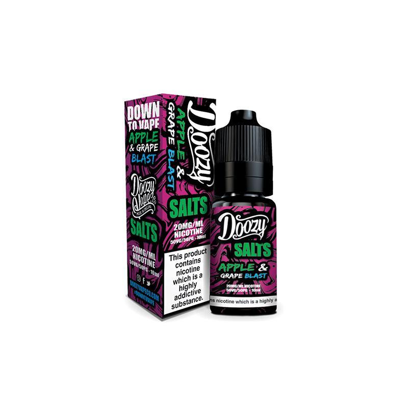 APPLE & GRAPE BLAST NICOTINE SALT NICOTINE SALT E-LIQUID BY DOOZY SALTS - Eliquids Outlet