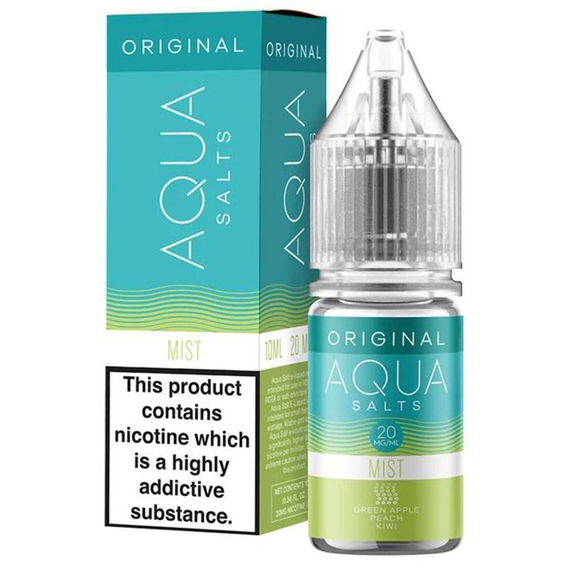 MIST NICOTINE SALT E-LIQUID BY AQUA SALTS ORIGINAL - Eliquids Outlet