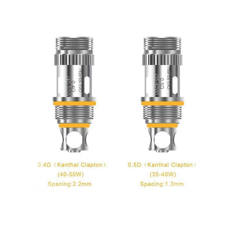 ASPIRE ATLANTIS EVO VAPE ATOMIZER REPLACEMENT COIL HEADS - Eliquids Outlet