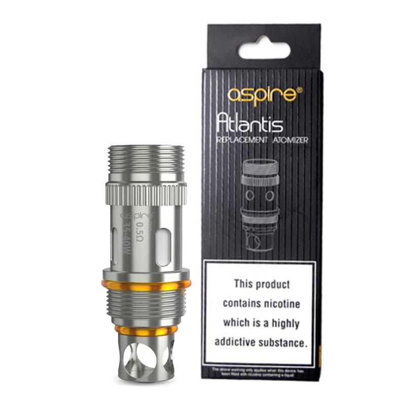 ASPIRE ATLANTIS V2 VAPE ATOMIZER REPLACEMENT COIL HEADS - Eliquids Outlet