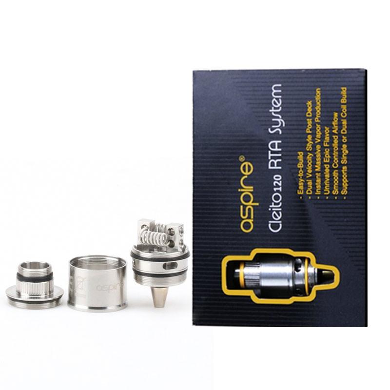 ASPIRE CLEITO 120 VAPE RTA DECK - Eliquids Outlet