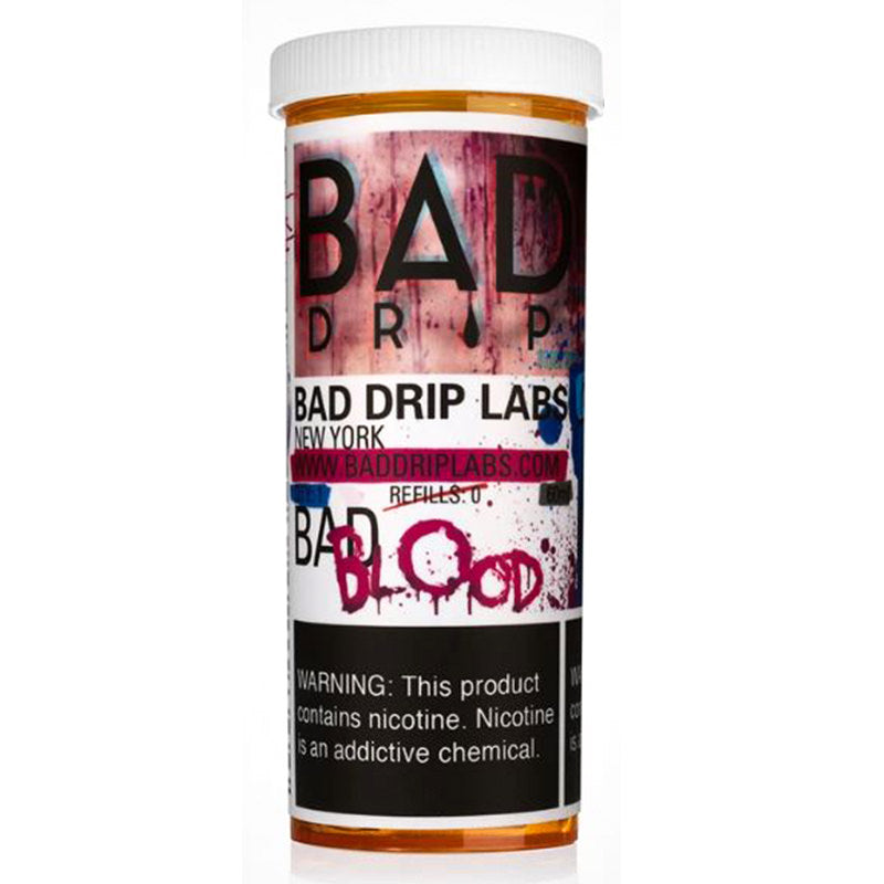 BAD BLOOD E LIQUID BY BAD DRIP 50ML 80VG