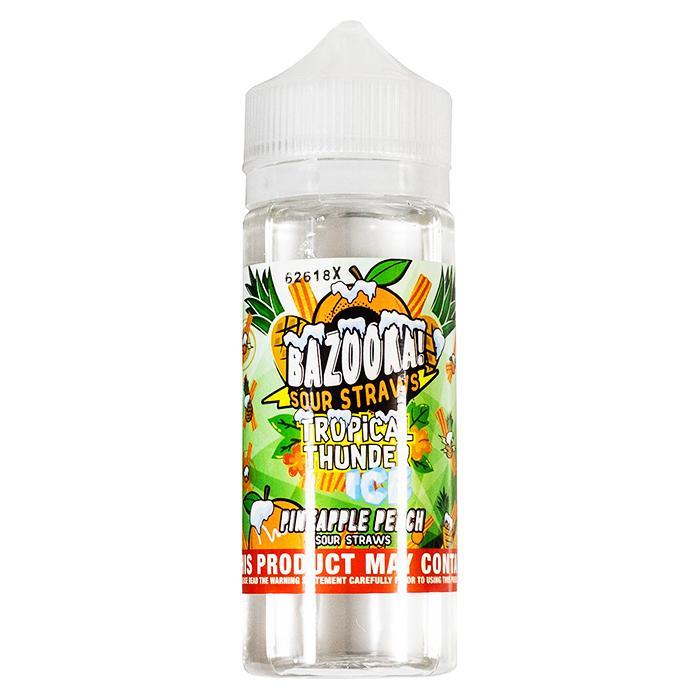 RAINBOW ICE TROPICAL THUNDER E-LIQUID BY BAZOOKA 100ML 70VG - Eliquids Outlet