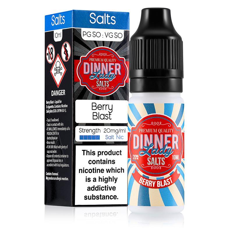 BERRY BLAST NICOTINE SALT E-LIQUID BY DINNER LADY SALTS - Eliquids Outlet